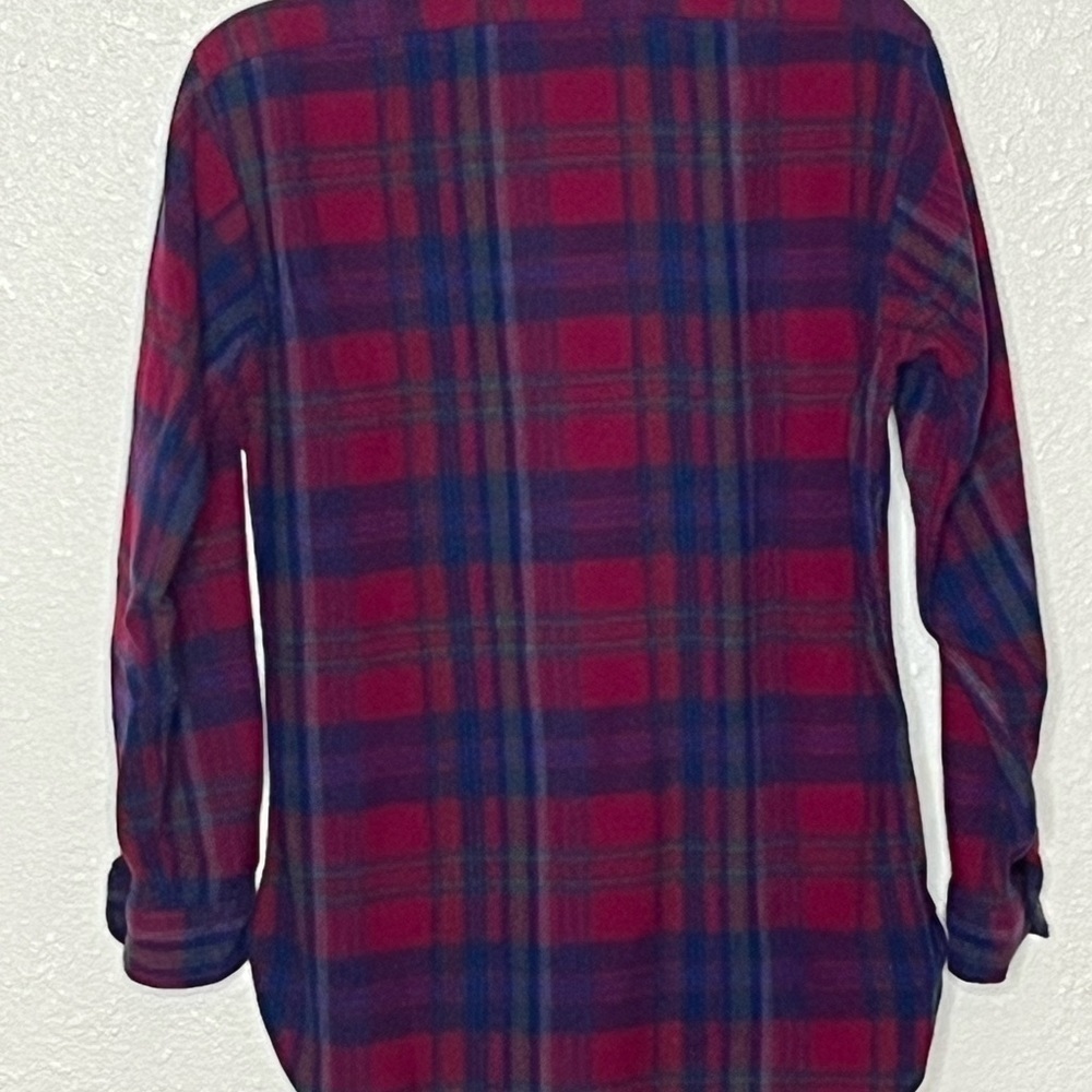Pendleton Plaid Pure Virgin Wool Button Down Shir… - image 5